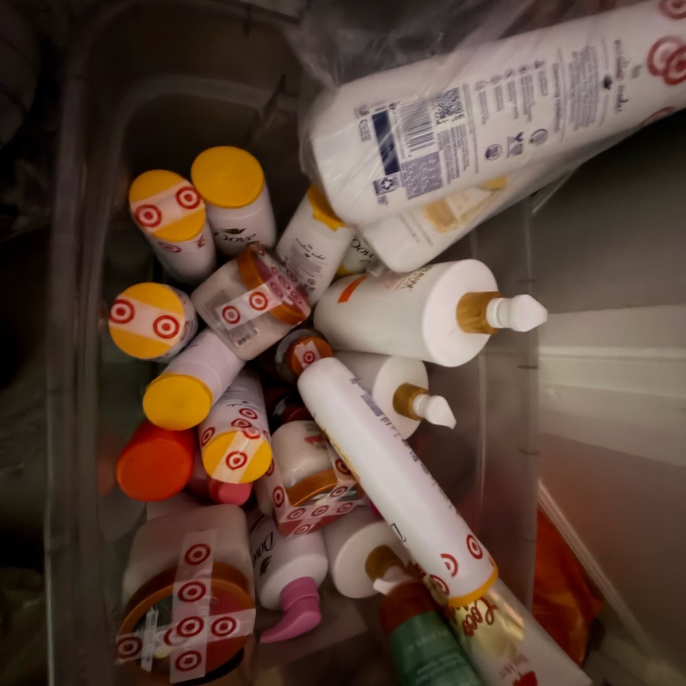 28 target body washes !